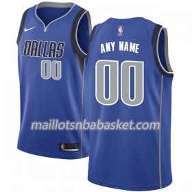 Maillot Homme Dallas Mavericks Personnalisable Nike 2017-18 Royal Swingman
